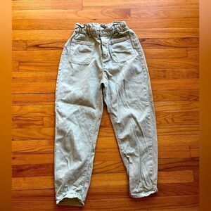 ‎Zara Baloon pants mint color women’s size 2